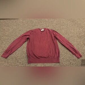 EUC Article 365 Sz M Burgundy V-Neck Sweater